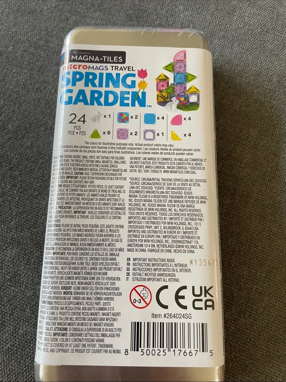 Spring Garden MicroMags Travel Set - Multicolor